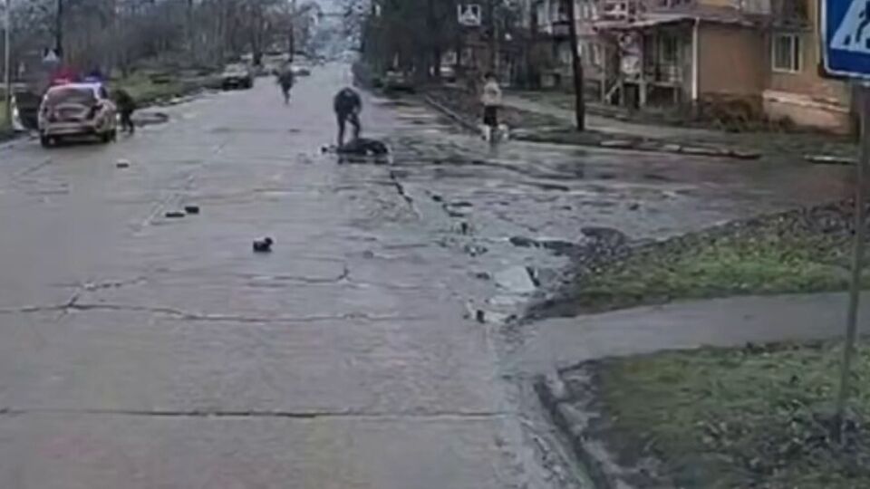 За кермом була поліцейська