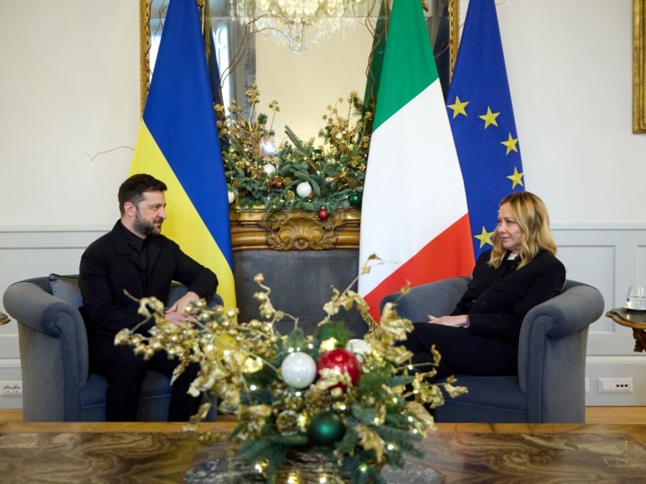 Зеленский провел встречу с Мелони 9 декабря
