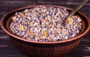 Вам знадобиться шість склянок пшениці