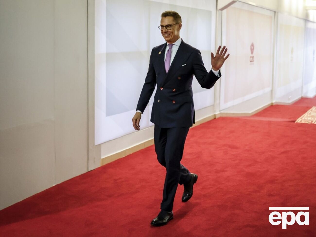 Стубб мав відвідати Техас, де планували презентацію першого з нових багатоцільових винищувачів F-35A для Фінляндії