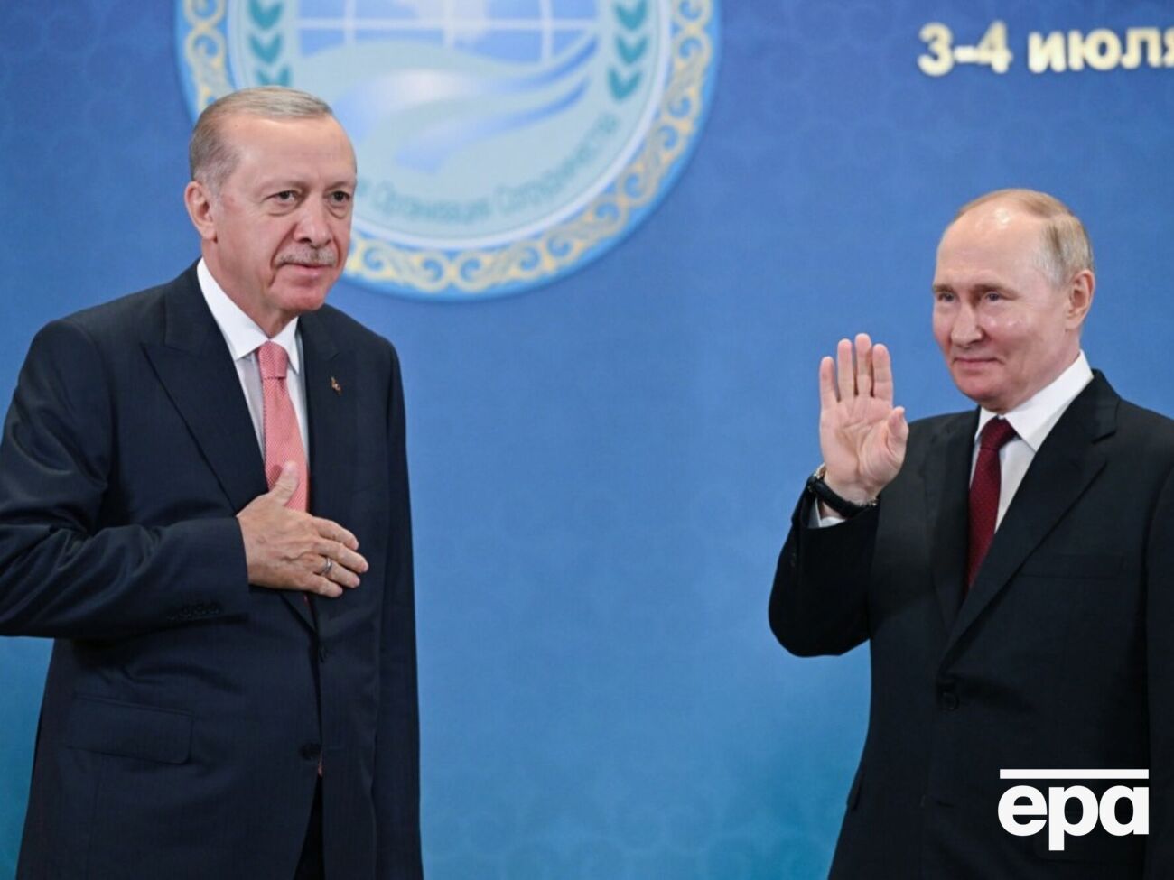 Ердоган заявив, що після зустрічі з Путіним хотів би обговорити мирні ініціативи із Трампом