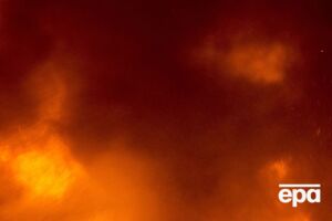 Медиа сообщают о пожаре на нефтебазе возле Симферополя