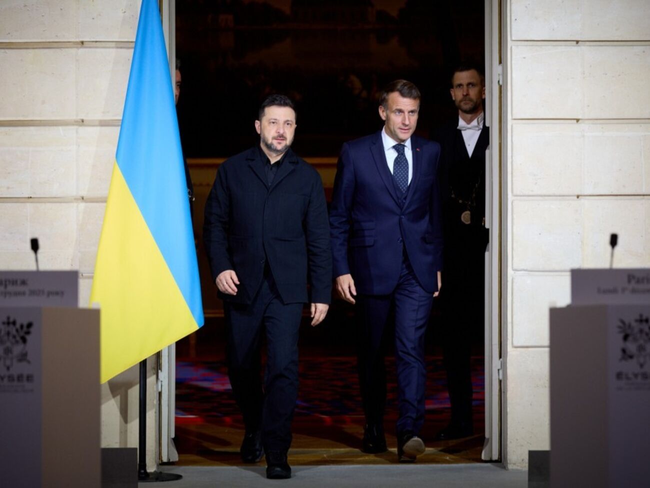 Зеленский и Макрон обсудили войну в Украине