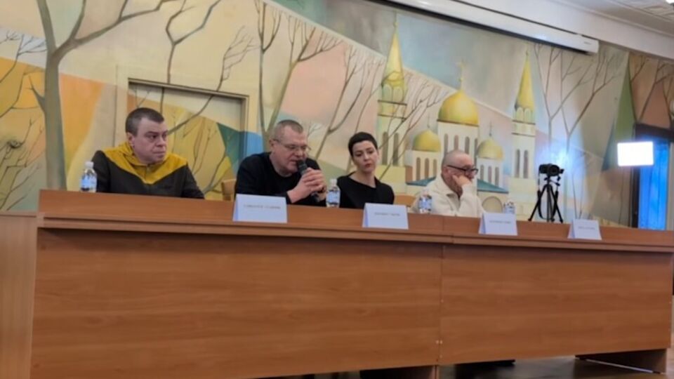 Бабарико и Колесникова 14 декабря провели пресс-конференцию в одной из украинских больниц