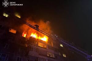 Горели квартиры на пятом и шестом этажах