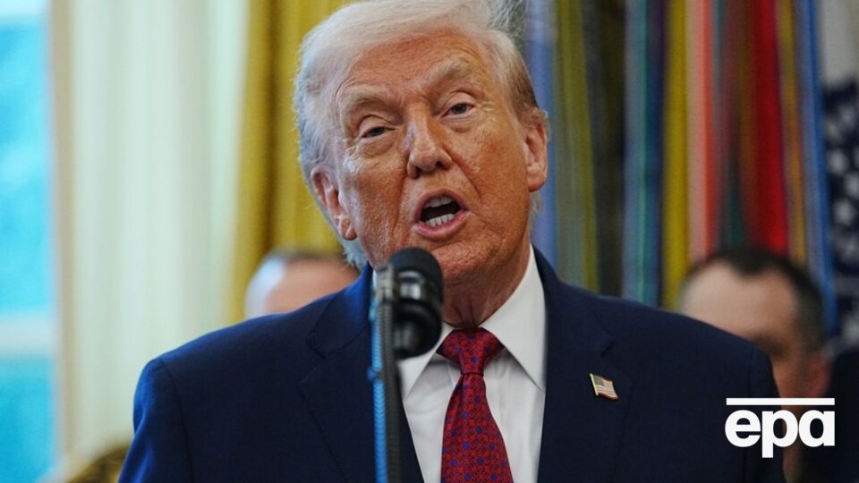 Путін нібито хоче, щоб "все це закінчилося", каже Трамп