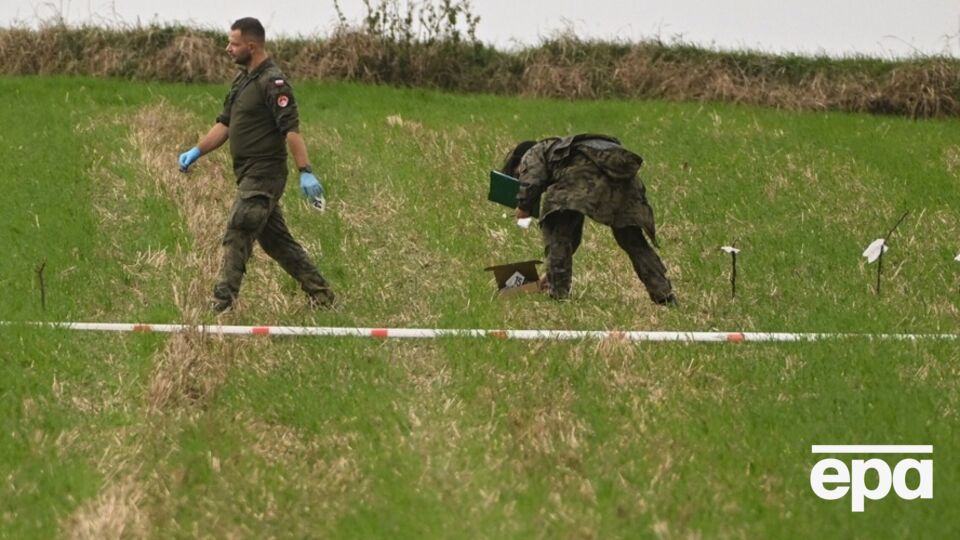 В Польше упал военный дрон