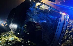 В автобусі перебувало 11 пасажирів – усі громадяни України