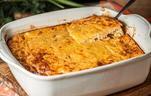 Запеканку подают охлажденной