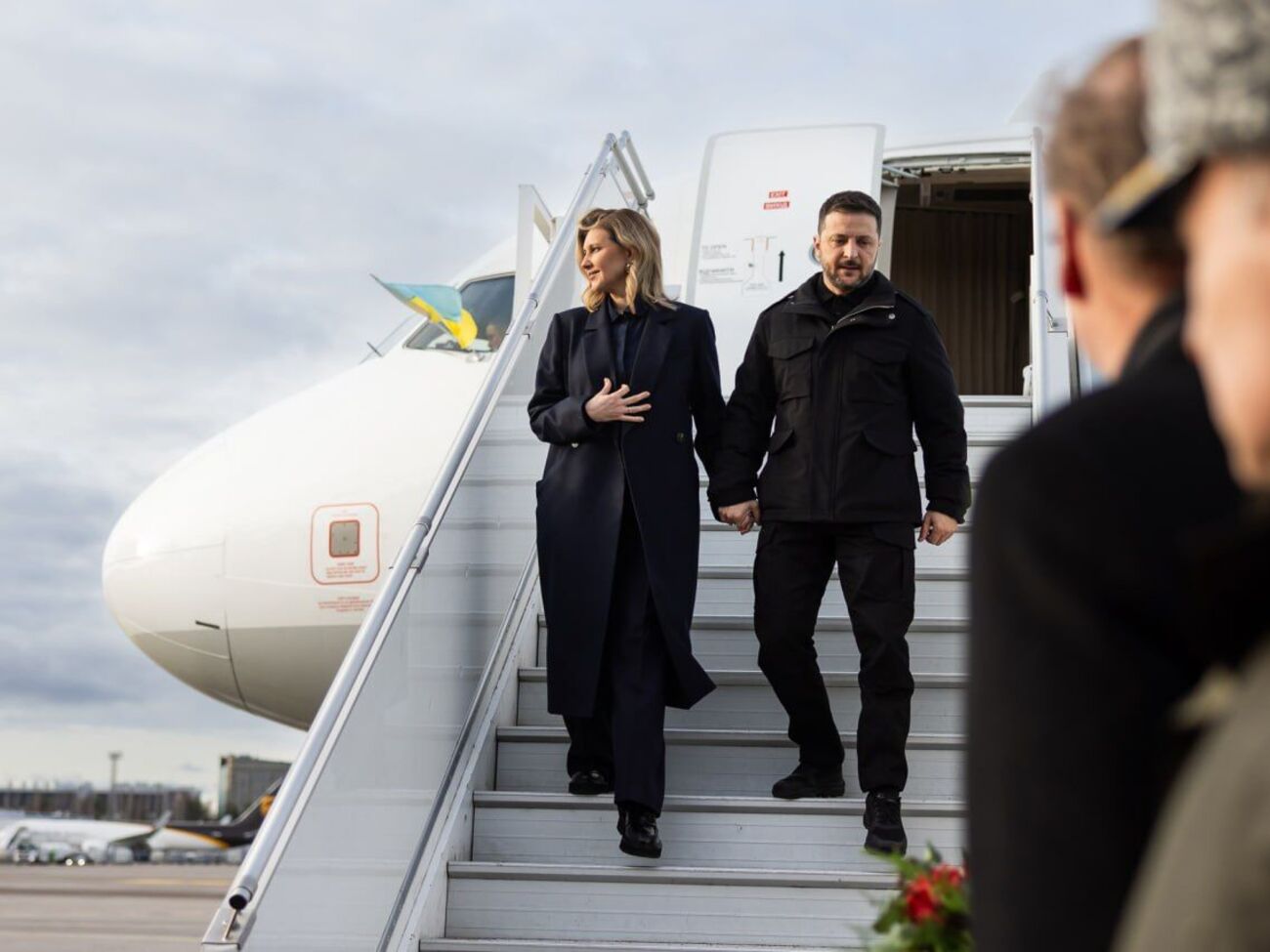 Зеленські прилетіли до Ірландії