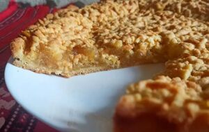 Авторка повторила вдома рецепт пирога, який їй сподобався в кав'ярні