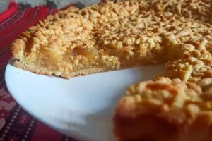 Автор повторила дома рецепт пирога, который ей понравился в кафе