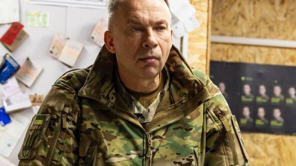 Сырский сообщил, что побывал в частях тактической группы "Купянск"