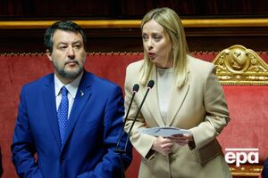 Мелони обещала помогать Украине, но Сальвини сомневается в необходимости дальнейшей поддержки Киева, отметили СМИ