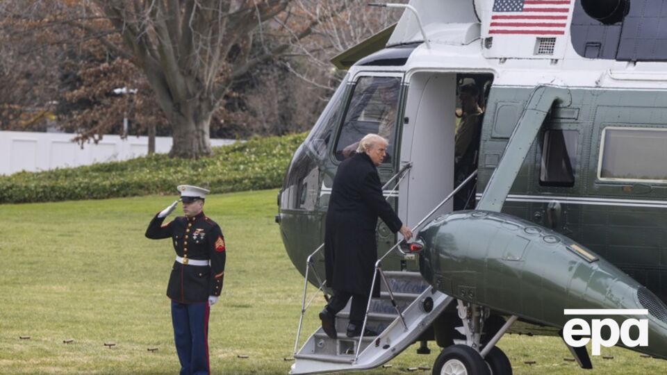 Трамп в выходные обычно летает в Майами
