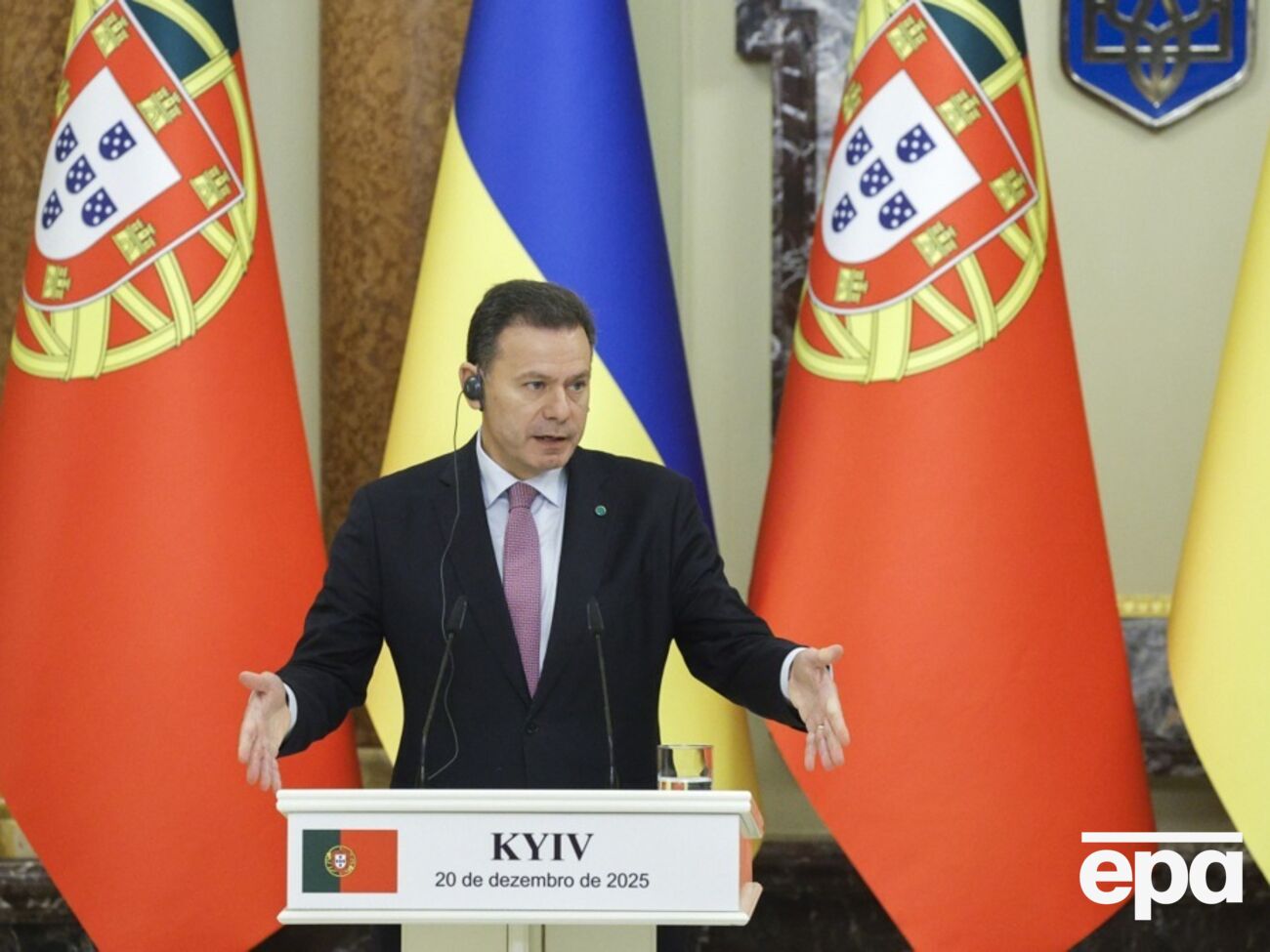 Монтенегру не исключил размещения португальских миротворцев в Украине