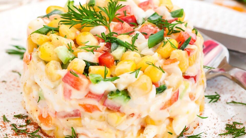 Мясо краба можно заменить крабовыми палочками