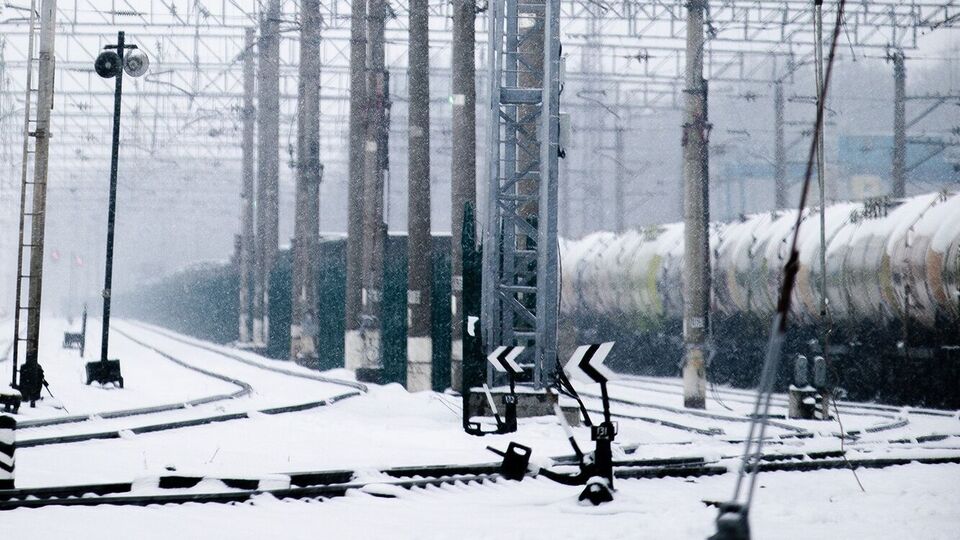 Травмирована бригада грузового поезда