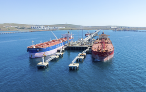 Таманьский перегрузочный комплекс – один из крупнейших в Черноморском регионе, отметили в ГУР МО