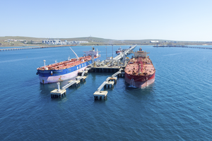 Таманський перевантажувальний комплекс – один із найбільших у Чорноморському регіоні, зазначили в ГУР МО