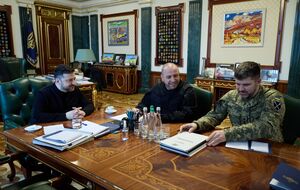 Умєров і Гнатов доповіли Зеленському про результати переговорів у Флориді