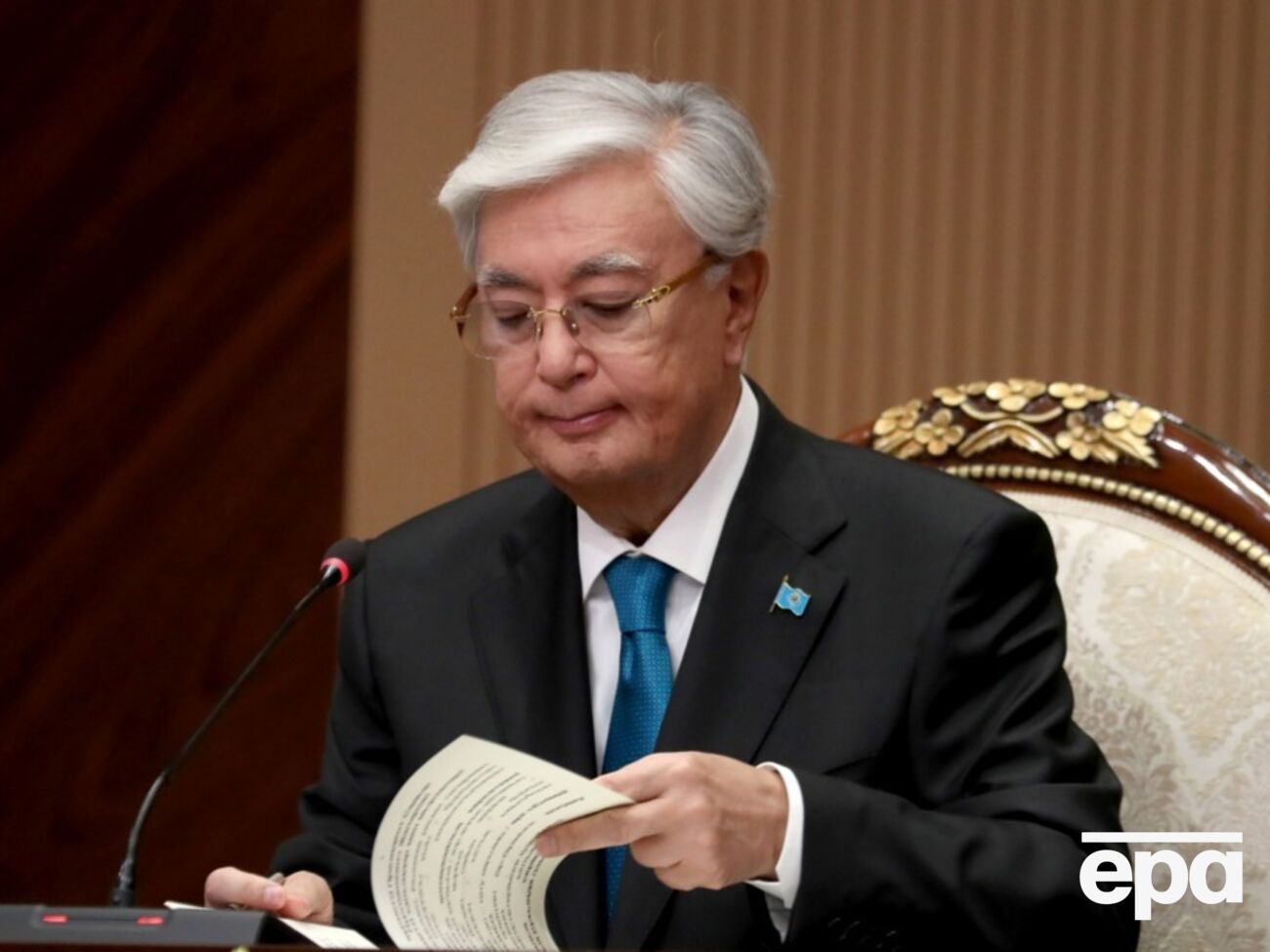 Токаєв заявив, що територіальне питання завершення війни в Україні потребує компромісів з обох сторін