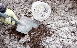 Зимой не стоит рассыпать азотные удобрения