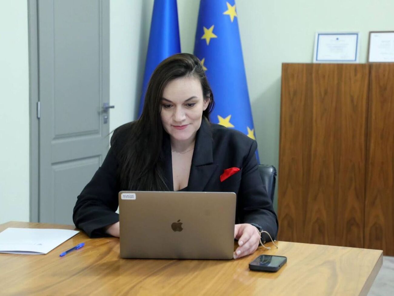 Бережна не афішувала вагітності