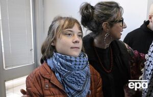 Протест, в котором приняла участие Тунберг, связан с голодовкой заключенных пропалестинских активистов