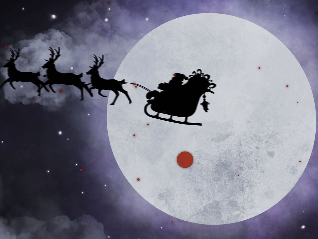 Сани запряжені оленями, оснащені сучасною системою ADS-B і мають реєстраційний номер HOHOHO