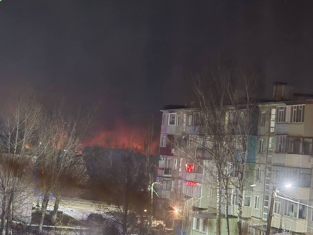 Пожежу на території заводу зафіксувало NASA