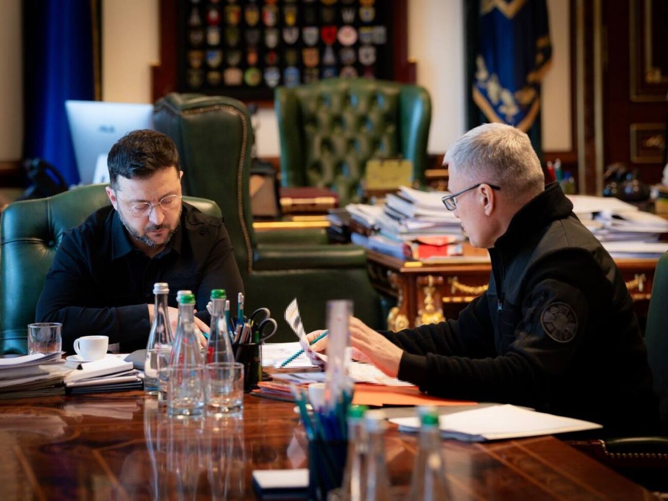 Зеленский заслушал доклад главы СВР