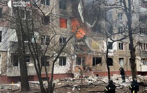 СМИ сообщают о попадании дрона РФ