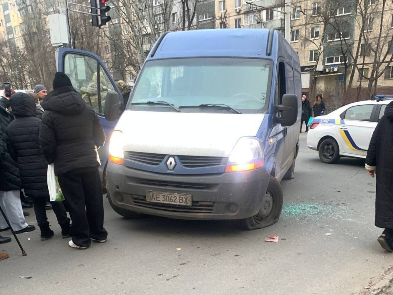 На місці інциденту було багато людей