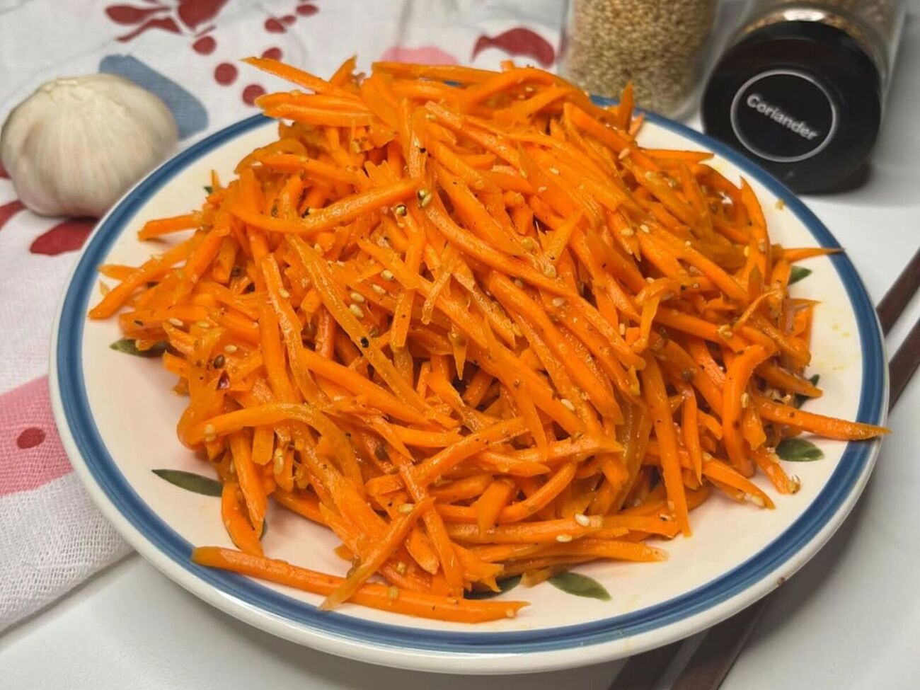 Салат із моркви зберігайте в холодильнику