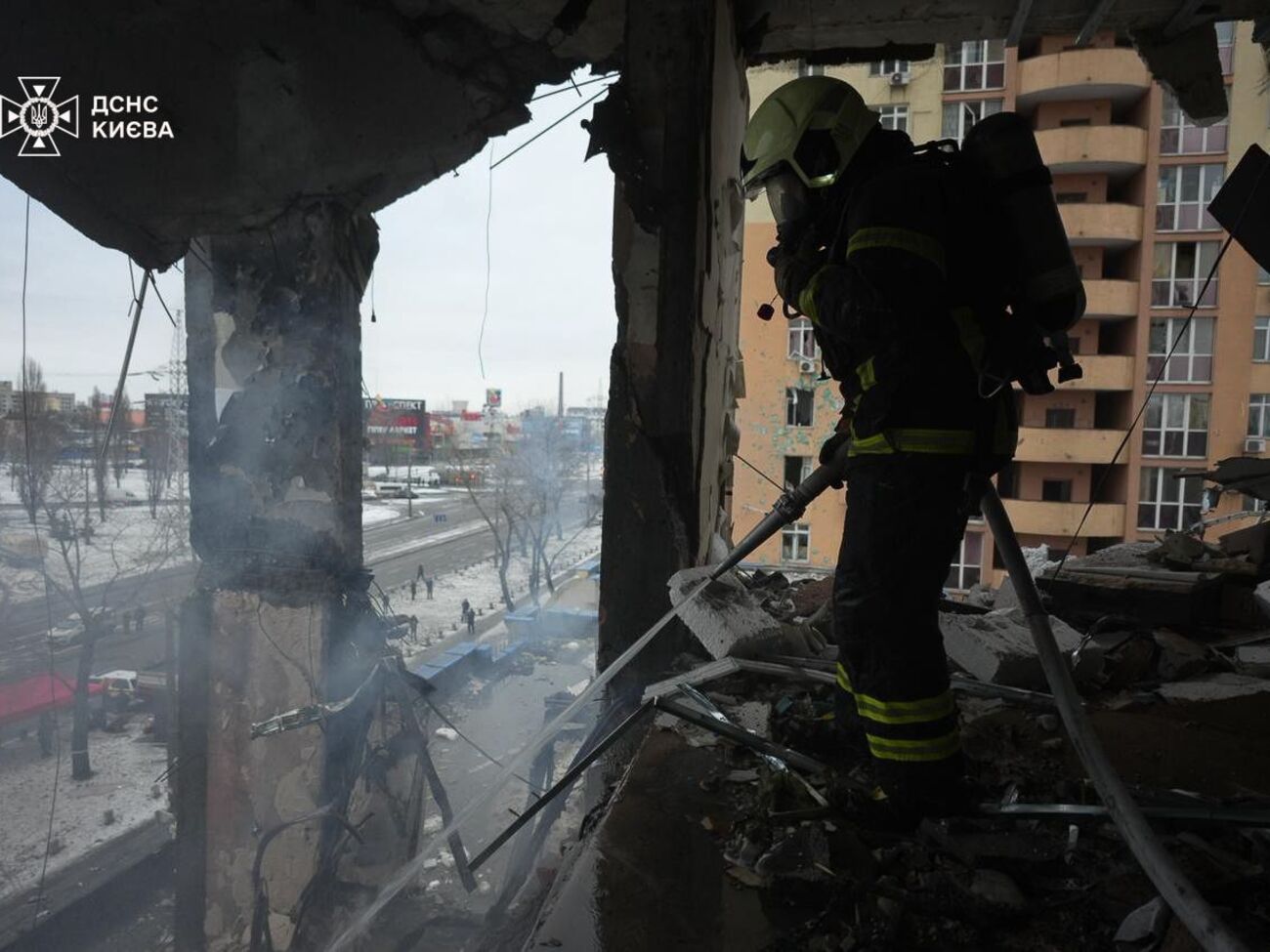 Киев и область пострадали в результате российских обстрелов