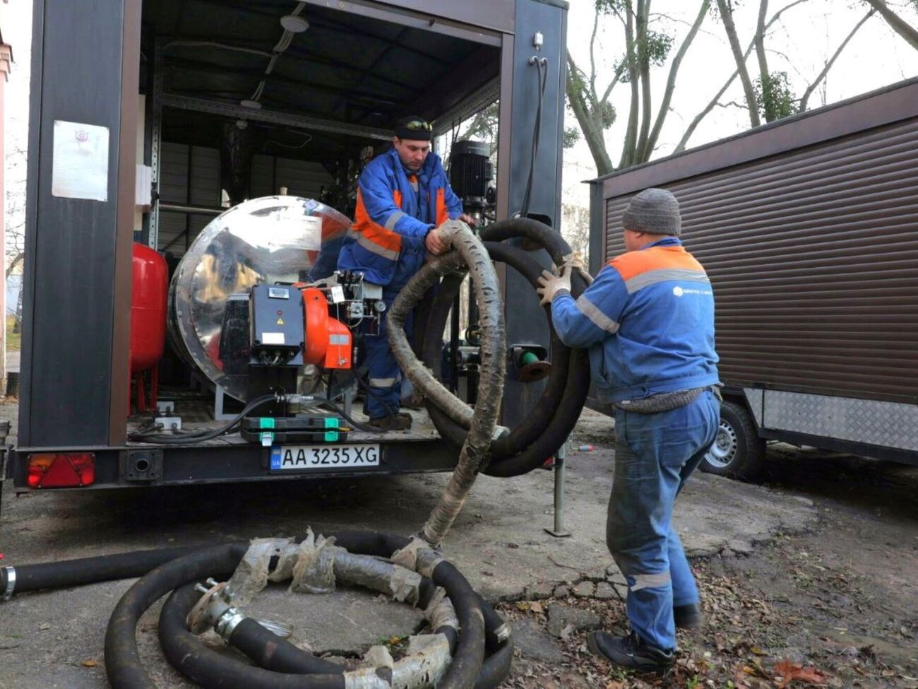 Передвижные мобильные котельные подключены к шести медучреждениям в разных районах столицы