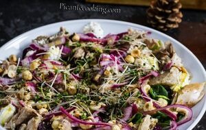 Такой салат готовится довольно быстро