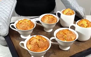 Кексы можно очень быстро испечь в микроволновке