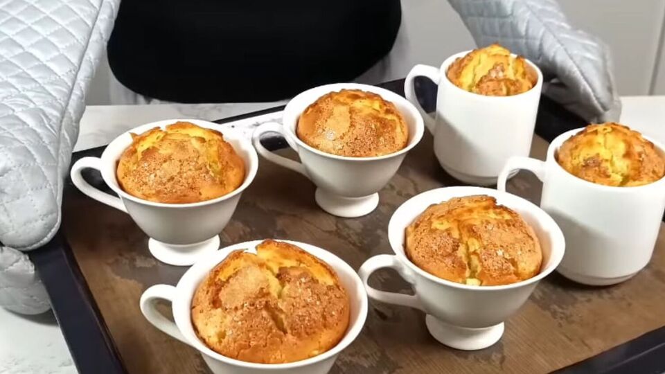 Кексы можно очень быстро испечь в микроволновке