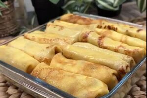 Блинчики, томленные в духовке, получаются такие вкусные, как из печи