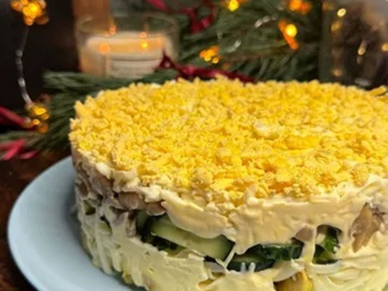 Салат має настоятися в холодильнику