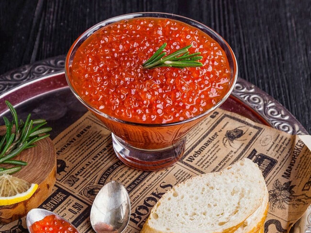 В качественной икре не бывает много жидкости