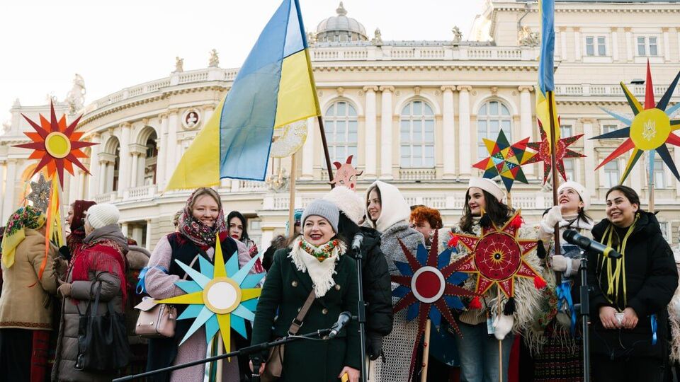 Many people from different communities joined in reviving an ancient winter tradition, Korobko said