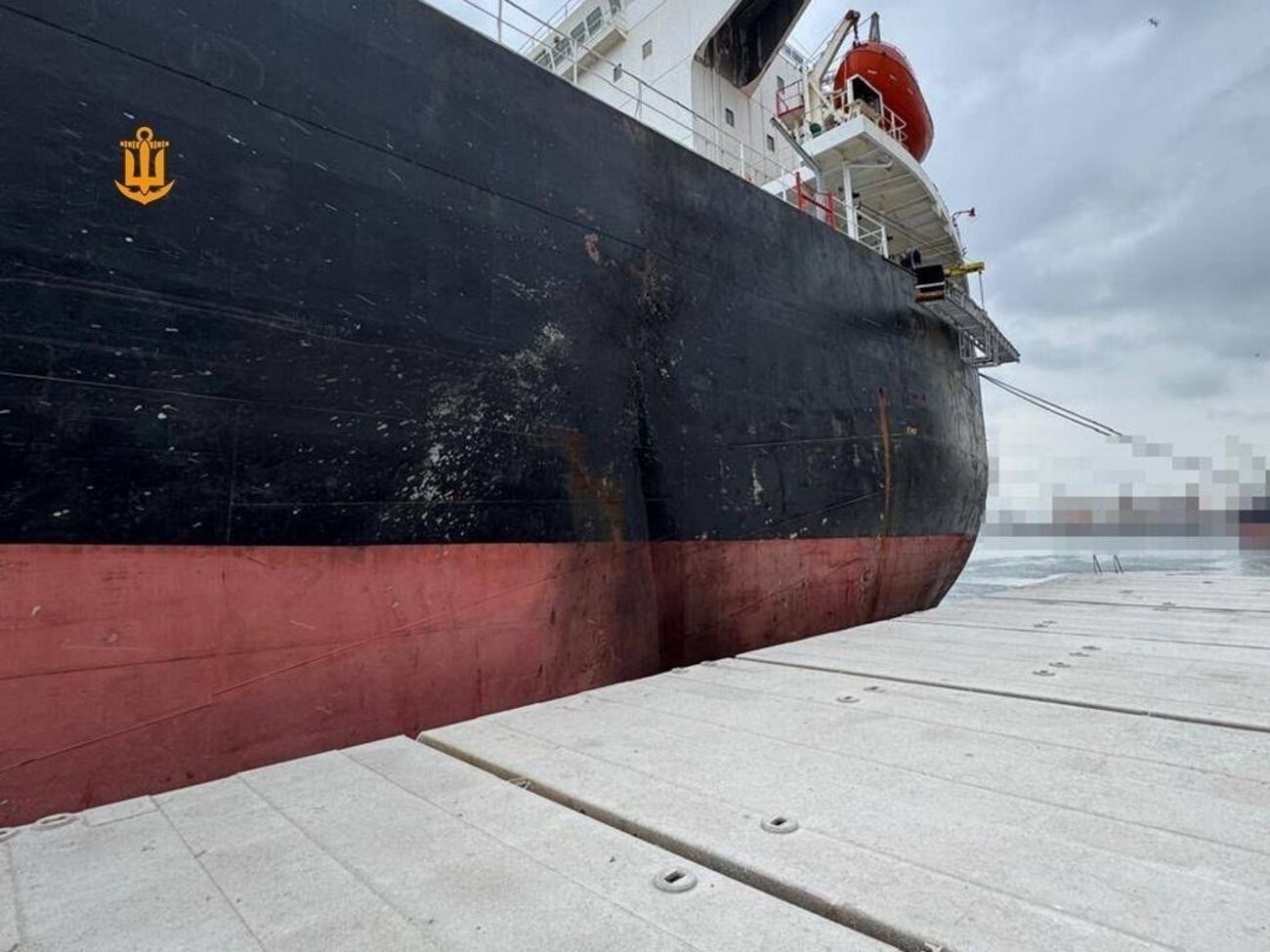 30 декабря Россия повредила сразу два гражданских судна в водах Украины