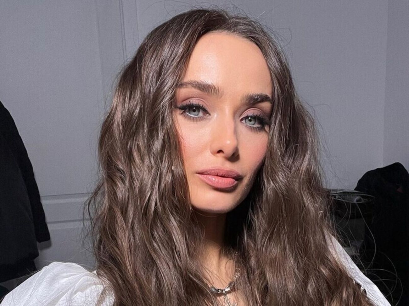 Мішина сама виховує сина, якого народила 2012 року