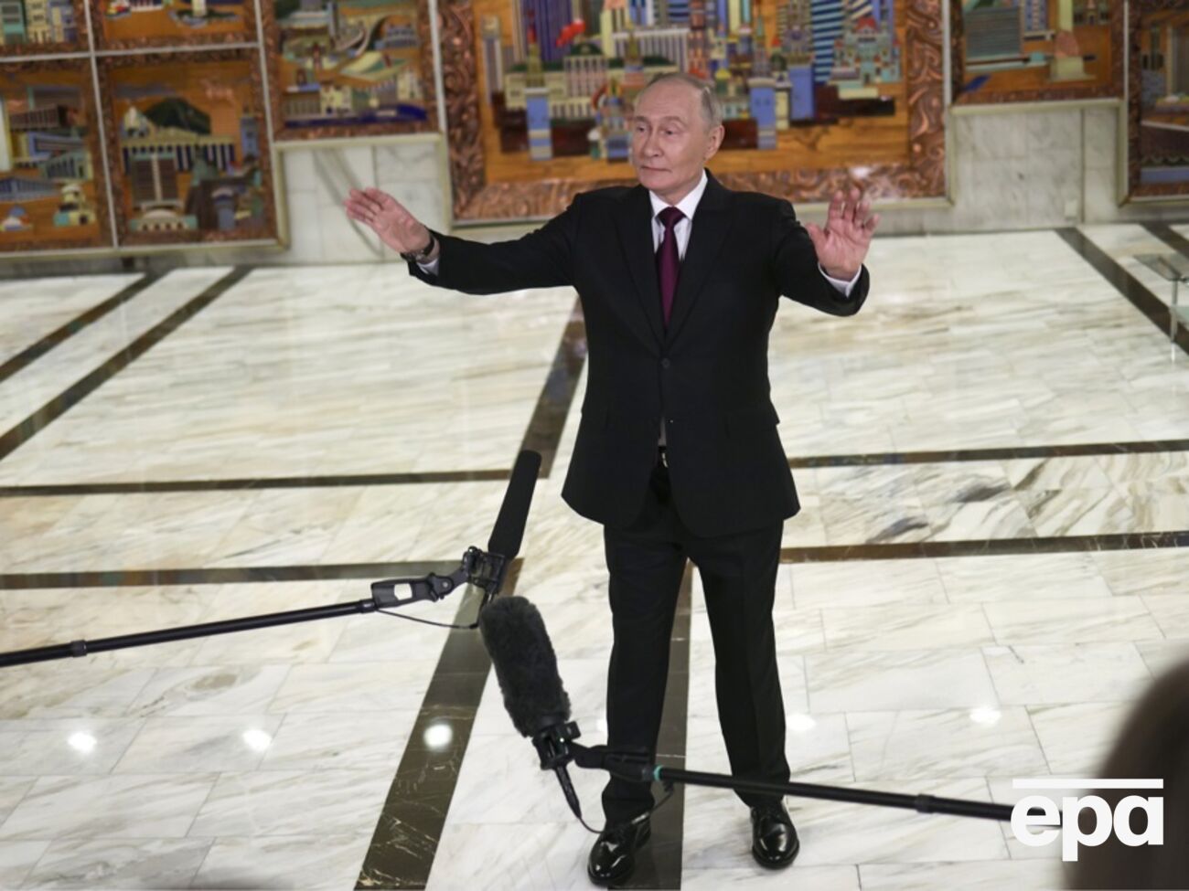 На тлі мирних зусиль США Путін висловився про українські території