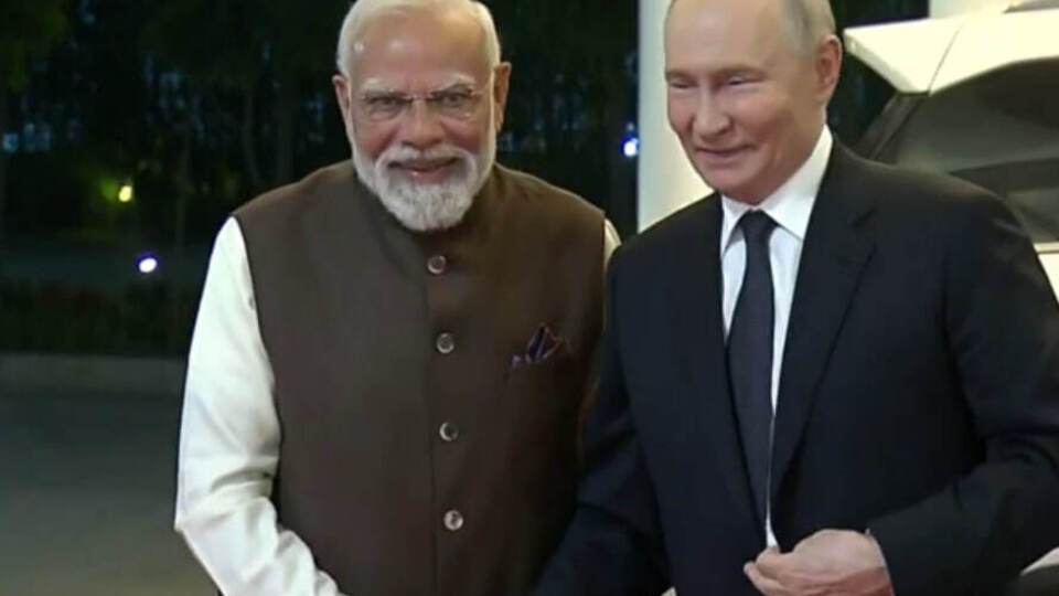 Путін прибув до Індії з офіційним візитом
