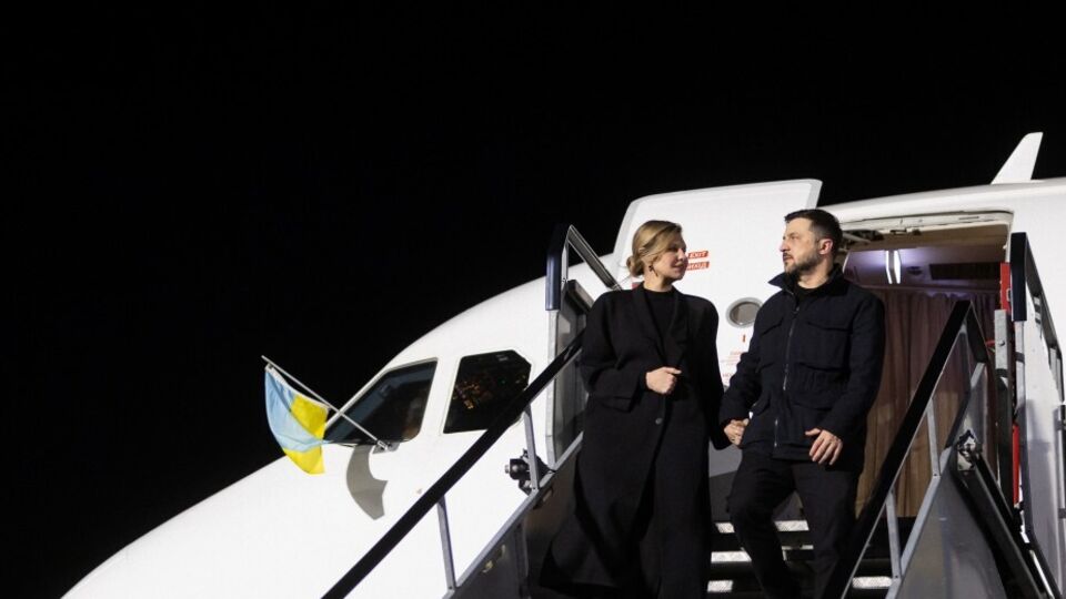 Зеленский прилетел в Дублин поздно вечером 1 декабря