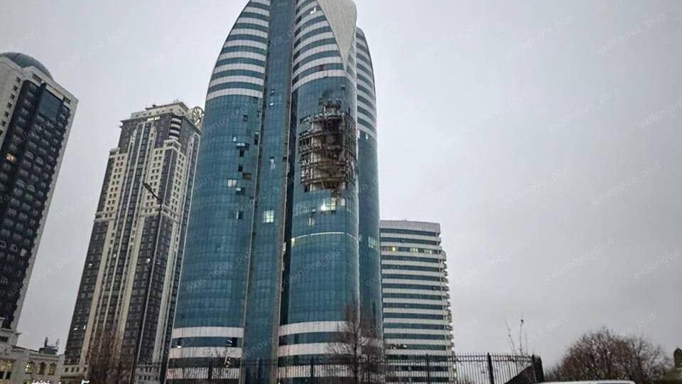 "Грозный Сити" атаковали БПЛА